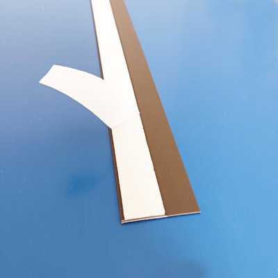 Brown Vinyl Slide On Door Bottom For Metal Doors Wood Doors Customized