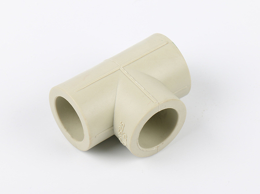 Industrial Plastic PPR Equal Tee Engineering Pipe Fittings