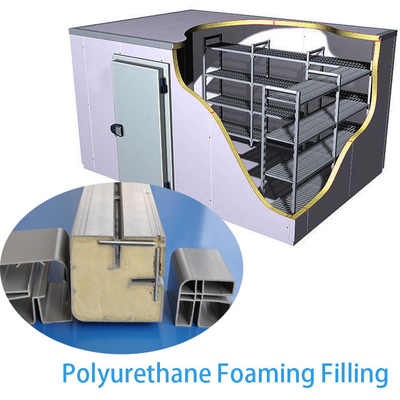 Custom PVC Extrusion Profiles Modular For Cold Storage Parts