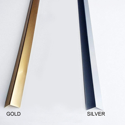 Plastic co-extrusion Metallic surface decorative profiles PVC ABS and PMMA