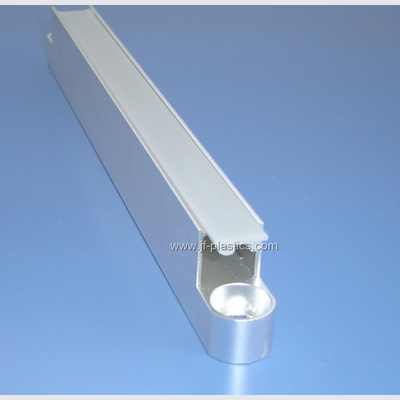 Colorful Standard Square Plastic Extrusion Profiles ABS LED Light Accessories