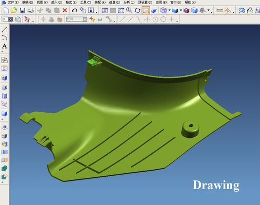 Extruded Plastic Moulding Die injection moulding die maker Solidworks Platform Design