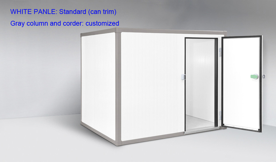 Plastic Extrusion Parts For Cold Room Structure With Polyurethane Foaming Filling site assembly