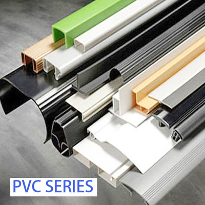 Non Standard PVC Plastic Extrusion Custom For Freezer door frame Long Service Life