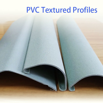 Decorative Pvc Profiles For Bus Train And Cars Texture Surface Customized Plastic profiles