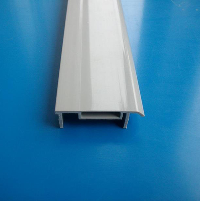 Ultraviolet Resistance Extruded Plastic Coextrusion Trim Profiles PVC Channel