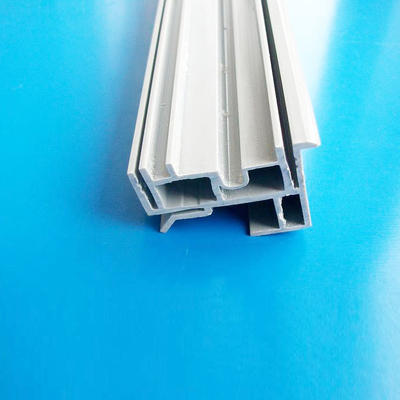 Decorative Yellow Glossy Plastic PVC Extrusion Profiles Can Be Cut