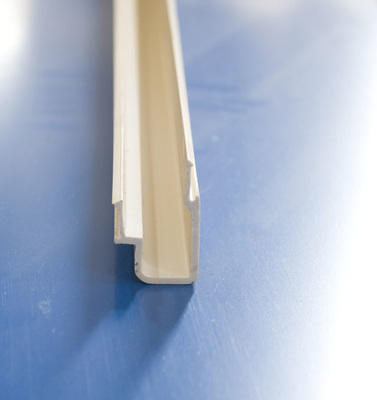 PVC Glass Panel Protection Extruded Plastic U Channel Slot U-Type Strip