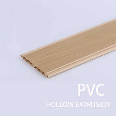 Indoor WPC Profile Panel PVC Foaming Wall Decorative Sound Absorbing