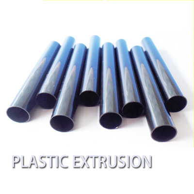 Customized Black Abs Plastic Pipe Precision Tubing Extrusion Profile