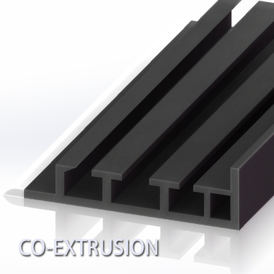 Soft Rigid Extruded Wire Casing Profiles For electricity use