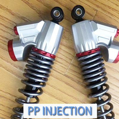 PP Injection Moulded Polypropylene Plastic Prototype Parts for E Bike Shock Absorber
