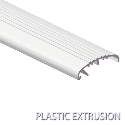Custom PVC ABS Alloy Plastic Extrusion Profiles For Industrial Equipment