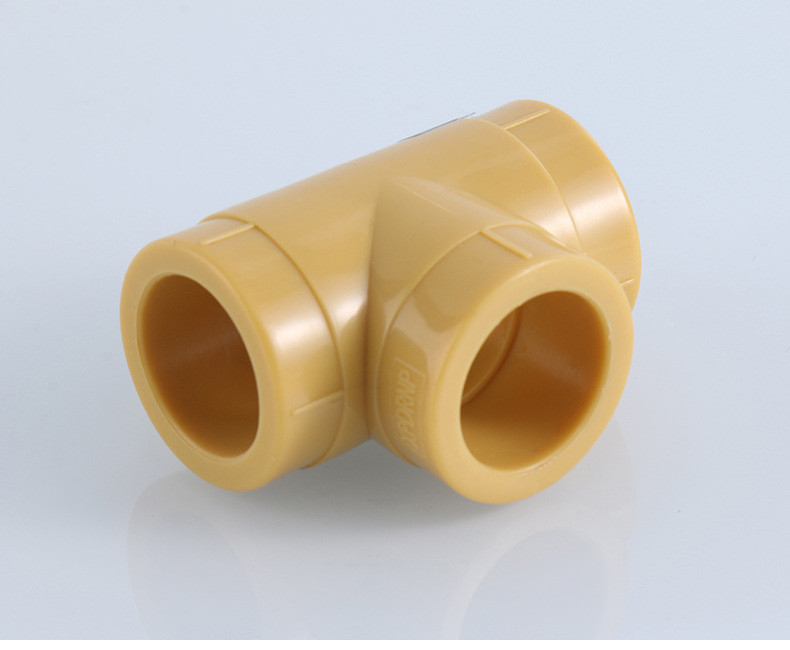 Industrial Plastic PPR Equal Tee Engineering Pipe Fittings