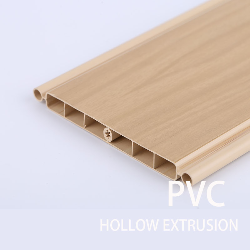 Indoor WPC Profile Panel PVC Foaming Wall Decorative Sound Absorbing