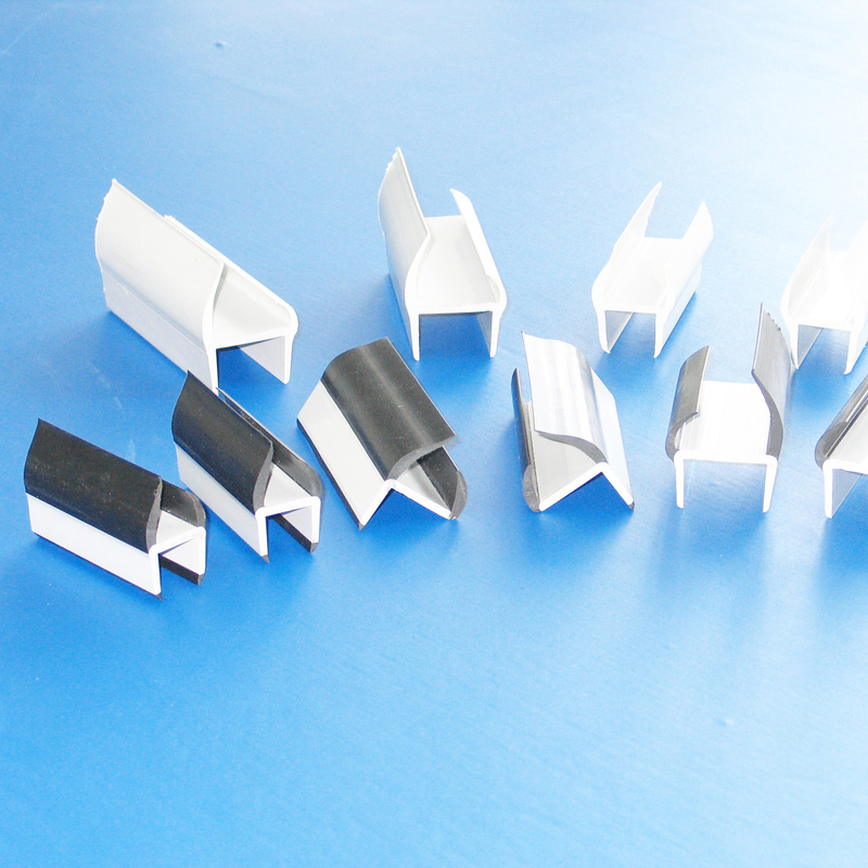 Rigid And Soft PVC Co Extrusion optional Colors For Door And Window Building Material