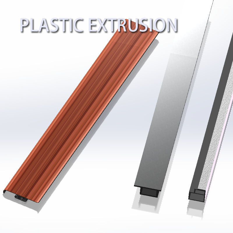 Laminated Extruded Abs Products Upvc Window Extrusion Profiles