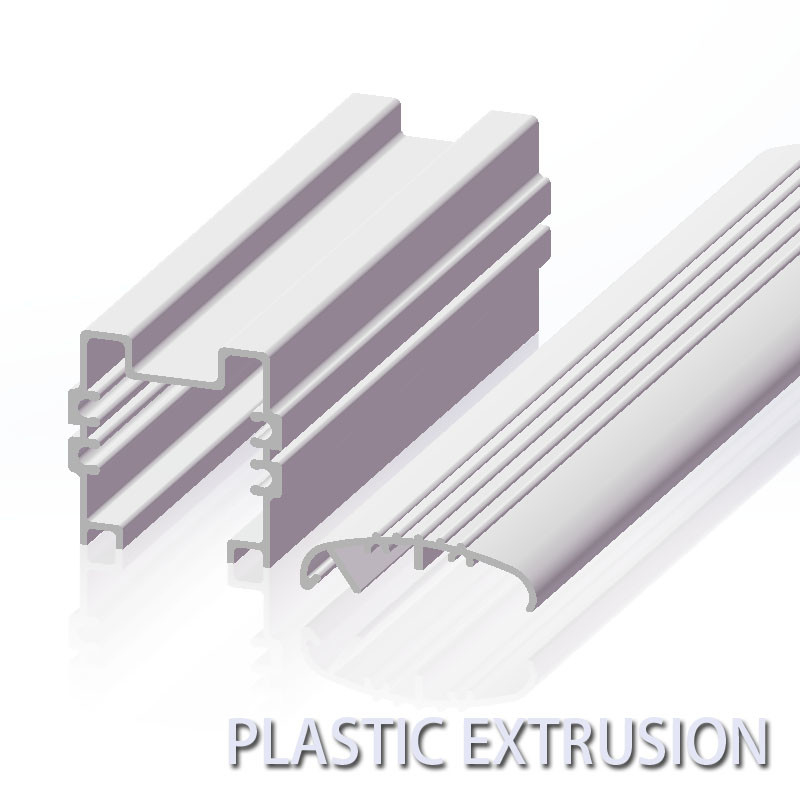 Custom PVC ABS Alloy Plastic Extrusion Profiles For Industrial Equipment
