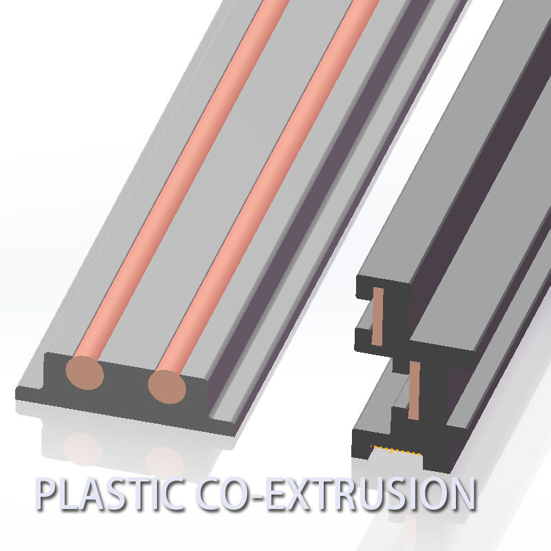 Extruded Processing Led Strip Profile PVC Profile Light